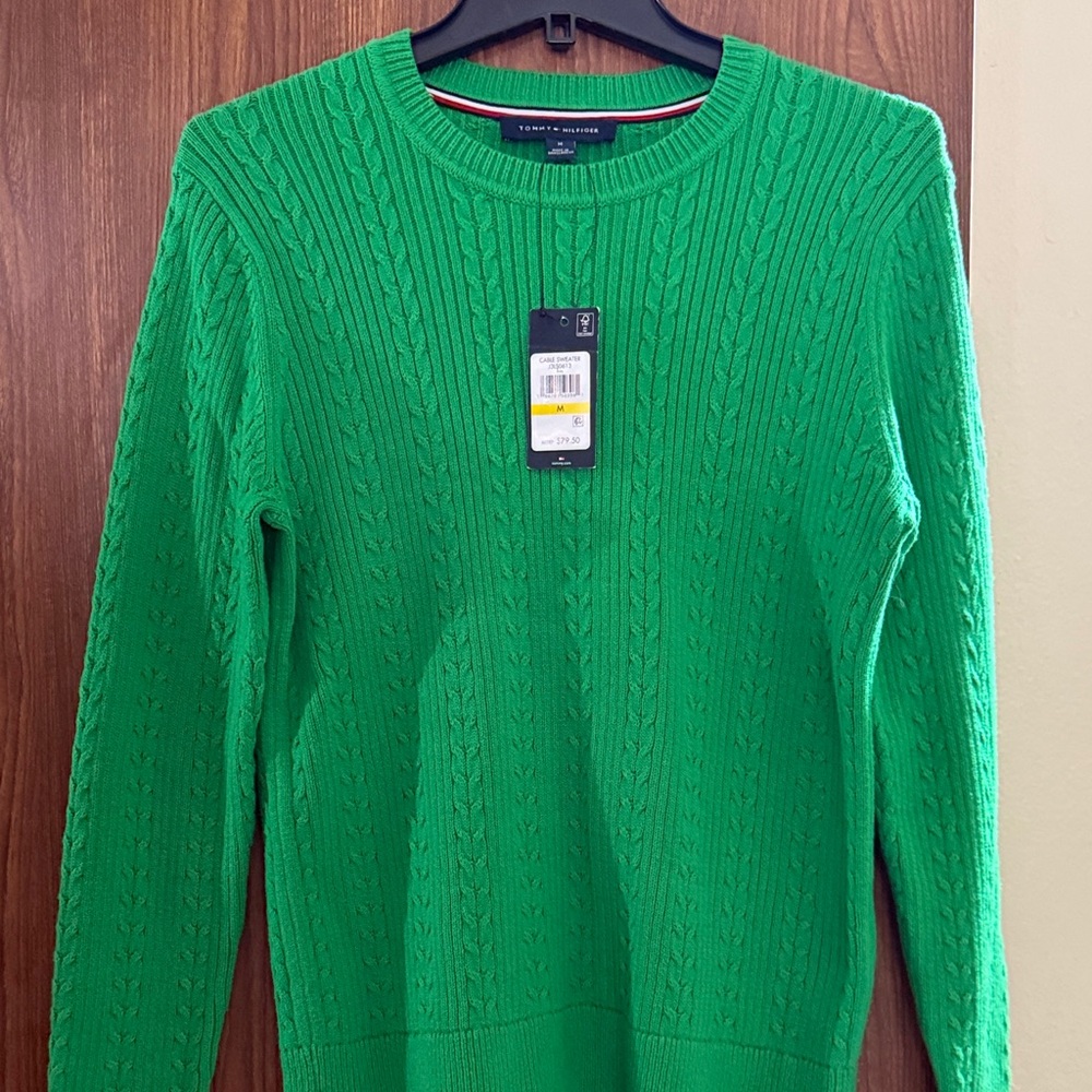 Ralph Lauren Bright Green Knit Pullover